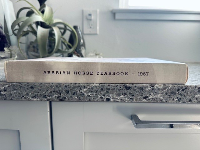 Arabian Horse Yearbook 1967 IAHA Vol XV Arabian Horse Books / Memorabilia