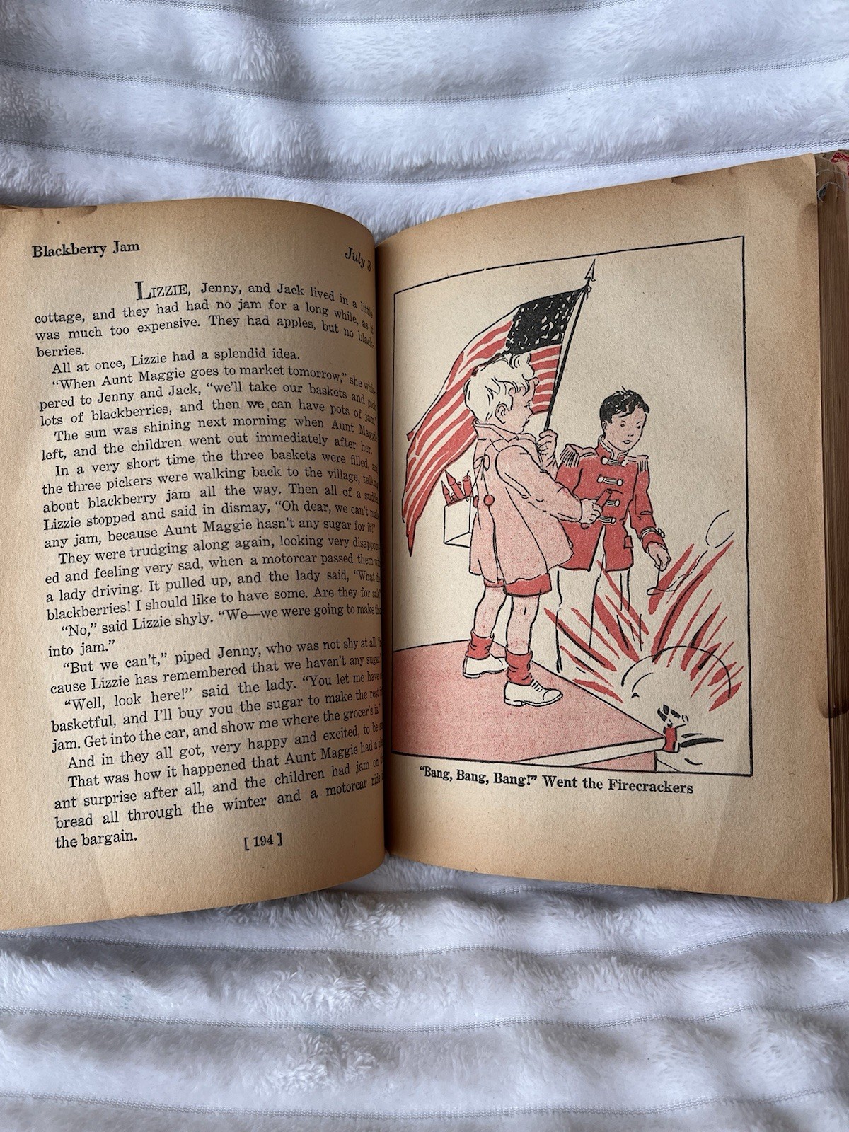 Vintage 1937 “365 Bedtime Stories” Children’s Book – Whitman – Illustrated
