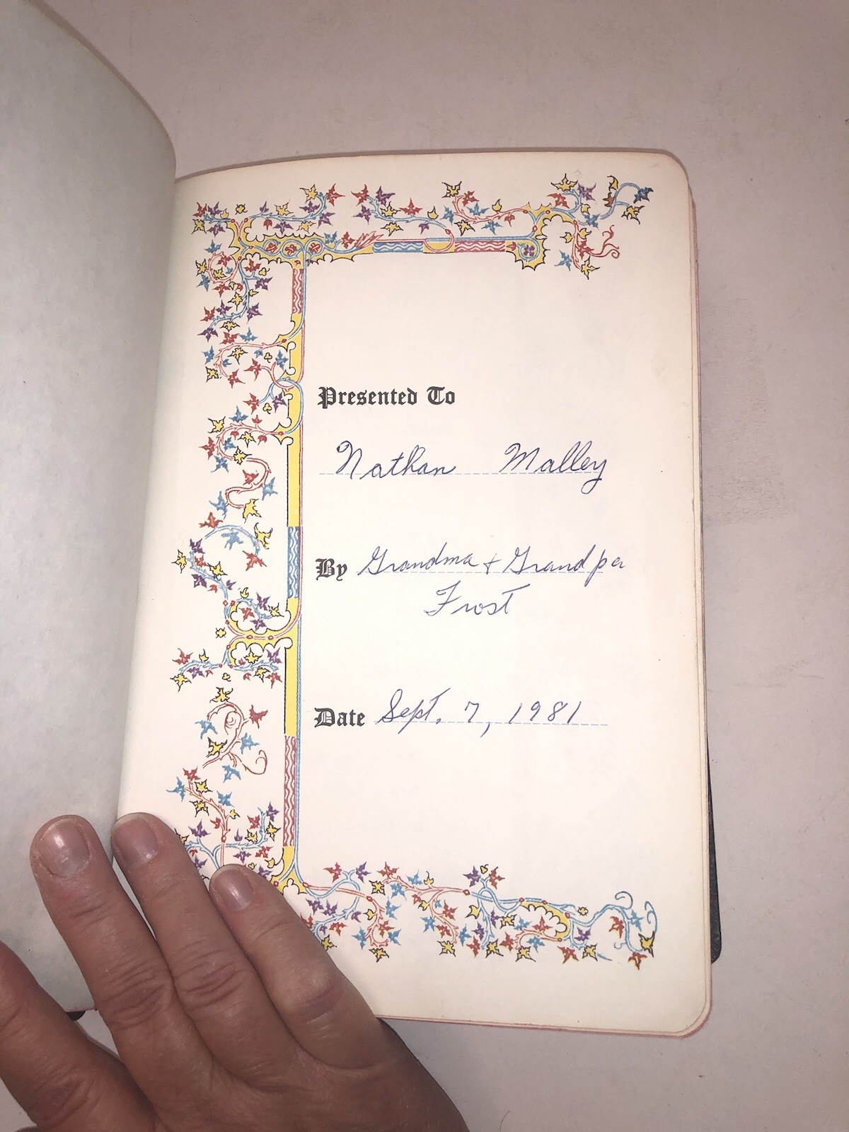 Vtg Holy Bible KJV 1970’s Self-Pronouncing Edition Church Of Latter Day Saints