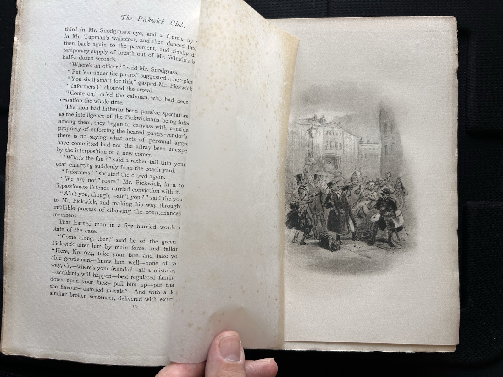 Charles Dickens PICKWICK PAPERS Victoria Edition 1887 2 Vol Set Illustrated