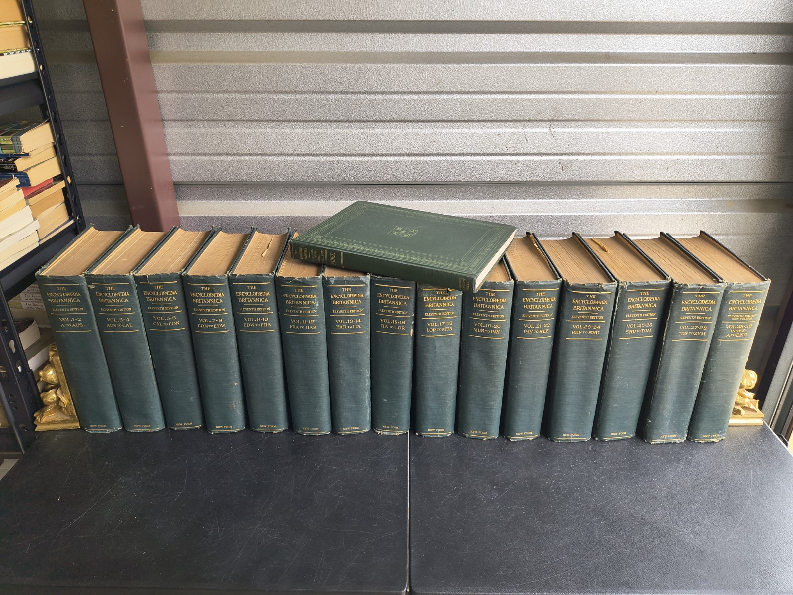 11 Ed Encyclopedia Britannica Complete Set (1-29 Vol + Index) Eleventh Edition