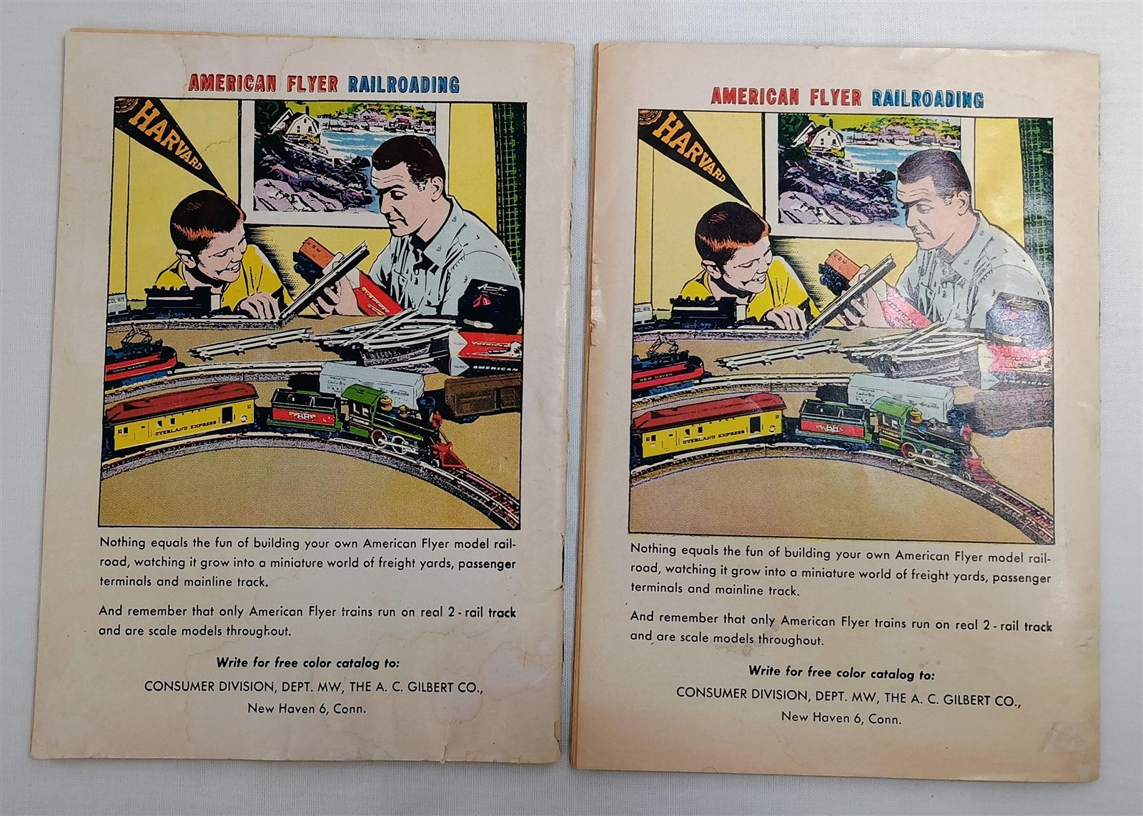 Vintage Gilbert Toys Present Science Leads The Way Comic Book Lot 1959