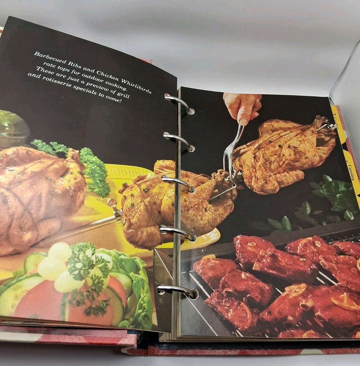 Better Homes and Gardens New Cook Book 1969 Second Printing 5-Ring Binder VG HC