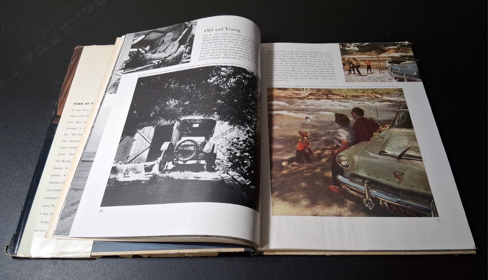 1953 Ford At Fifty An American Story Ford Motor Company History Book Henry Ford
