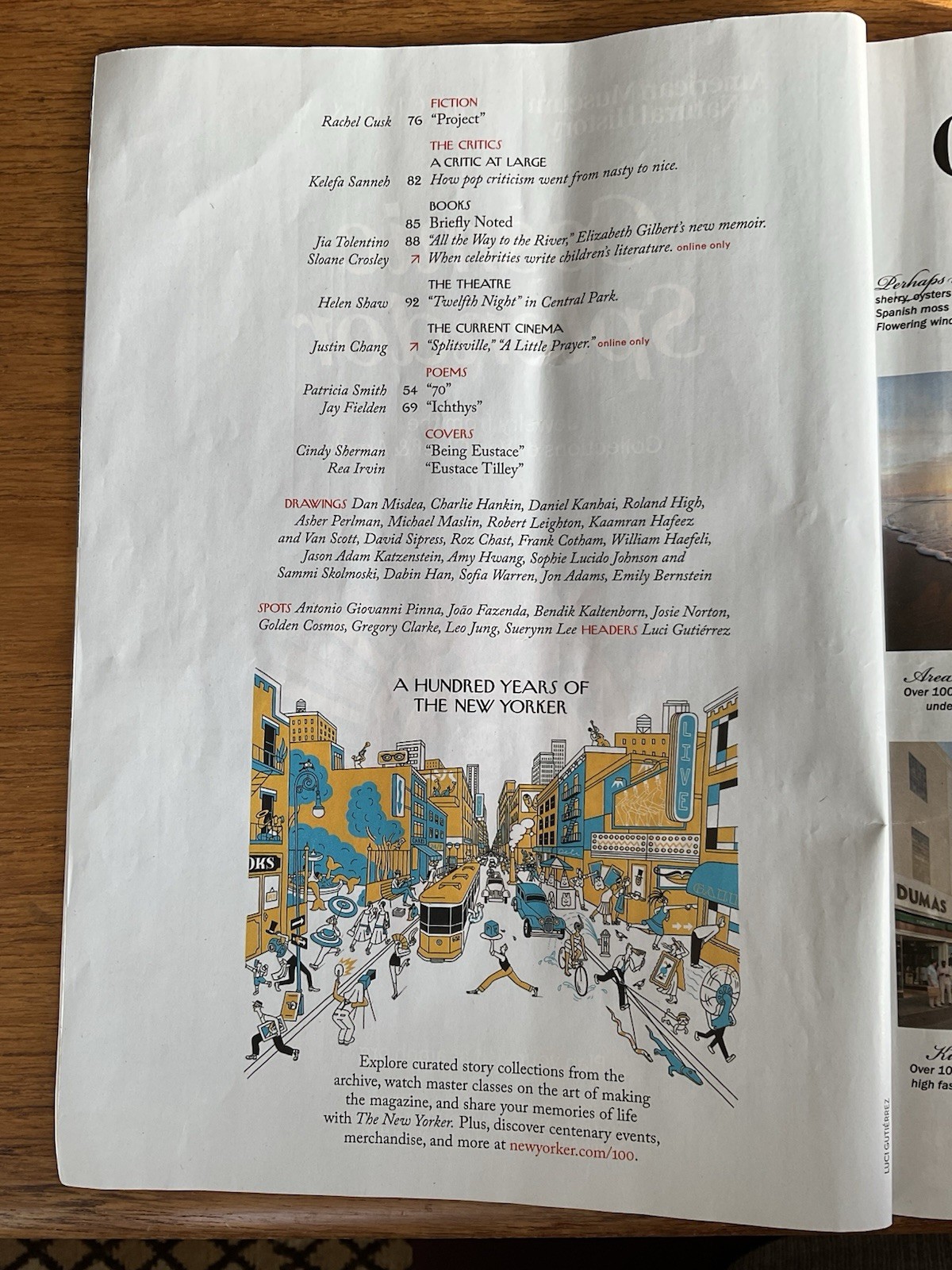 New Yorker 2025 September 1/8~Being Eustace Tilley~Cindy Sherman~Mary Petty~AI