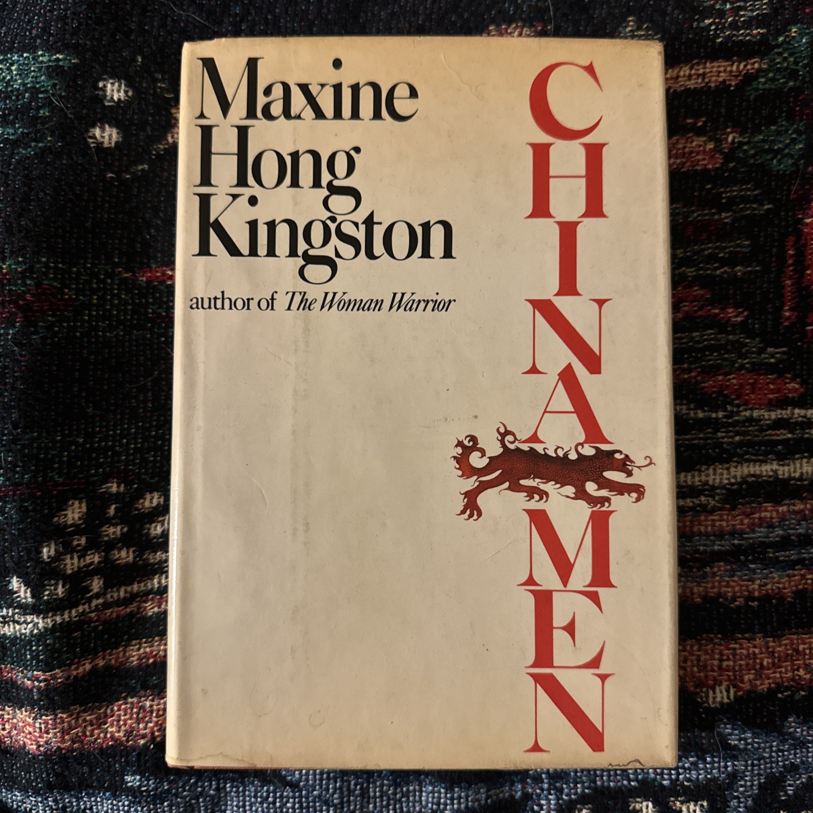 Chinamen by Maxine Hong Kingston First Edition 1980 Published By Alfred A. Knopf