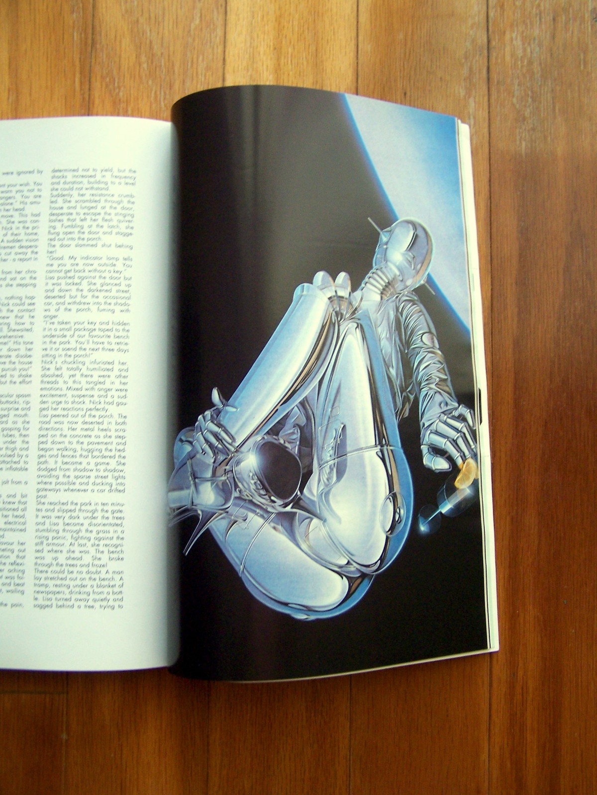 HAJIME SORAYAMA art in ((O)) Magazine #14 -BRITISH import – 1992 (U.S.A. seller