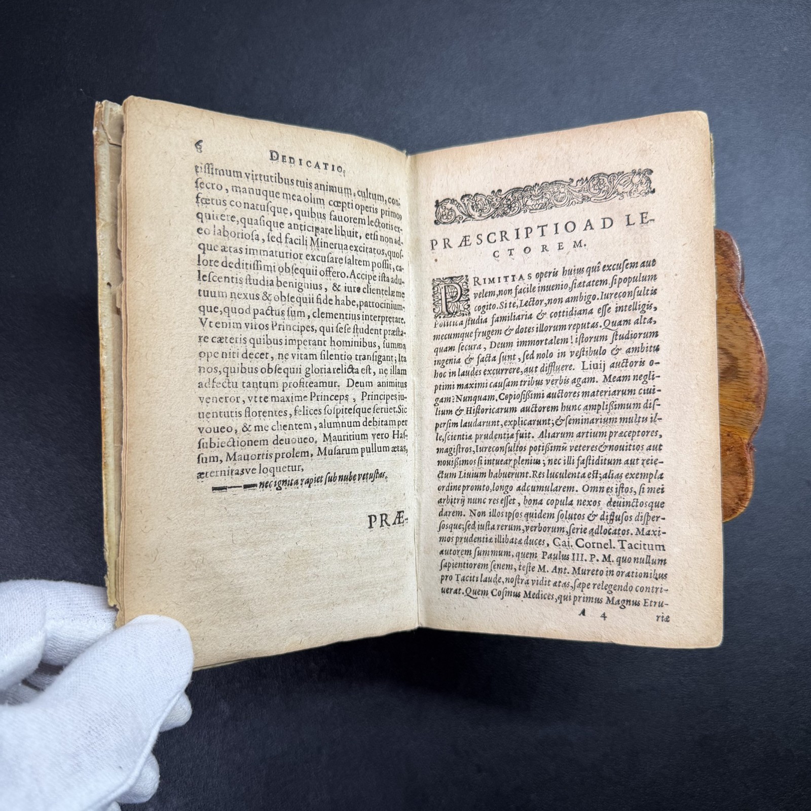 1619 Reifenberg Monita Politica & Satyricon Latin Vellum 1st Ed