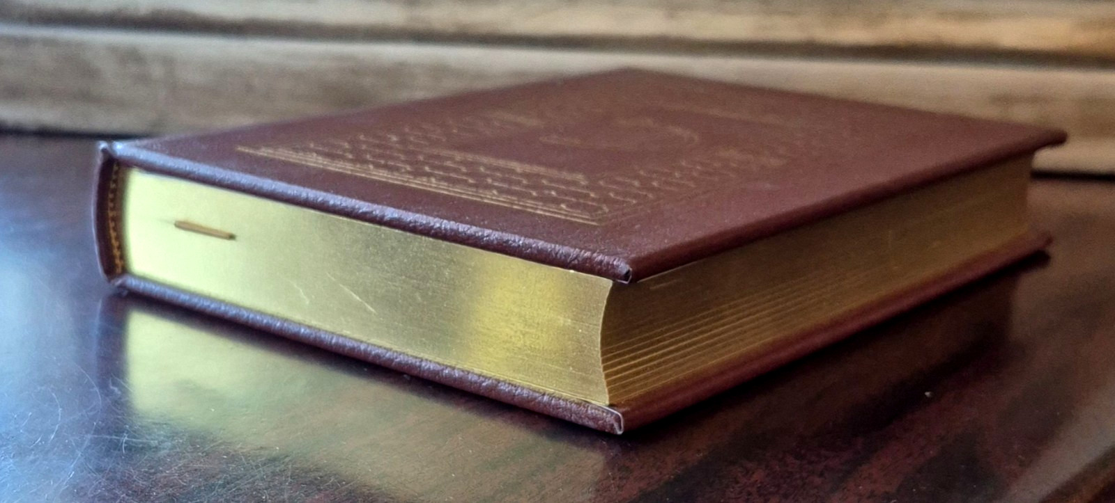 THE BOOK OF PSALMS KJV (Easton Press, Genuine Leather, Like New w/Archive Notes)