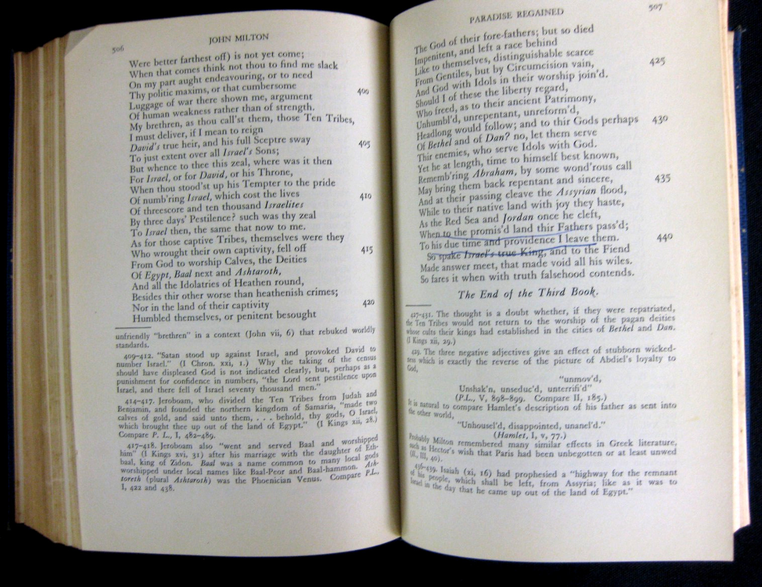 Paradise Lost (1935) & Paradise Regained (1937) John Milton HC 1st ed 2nd print