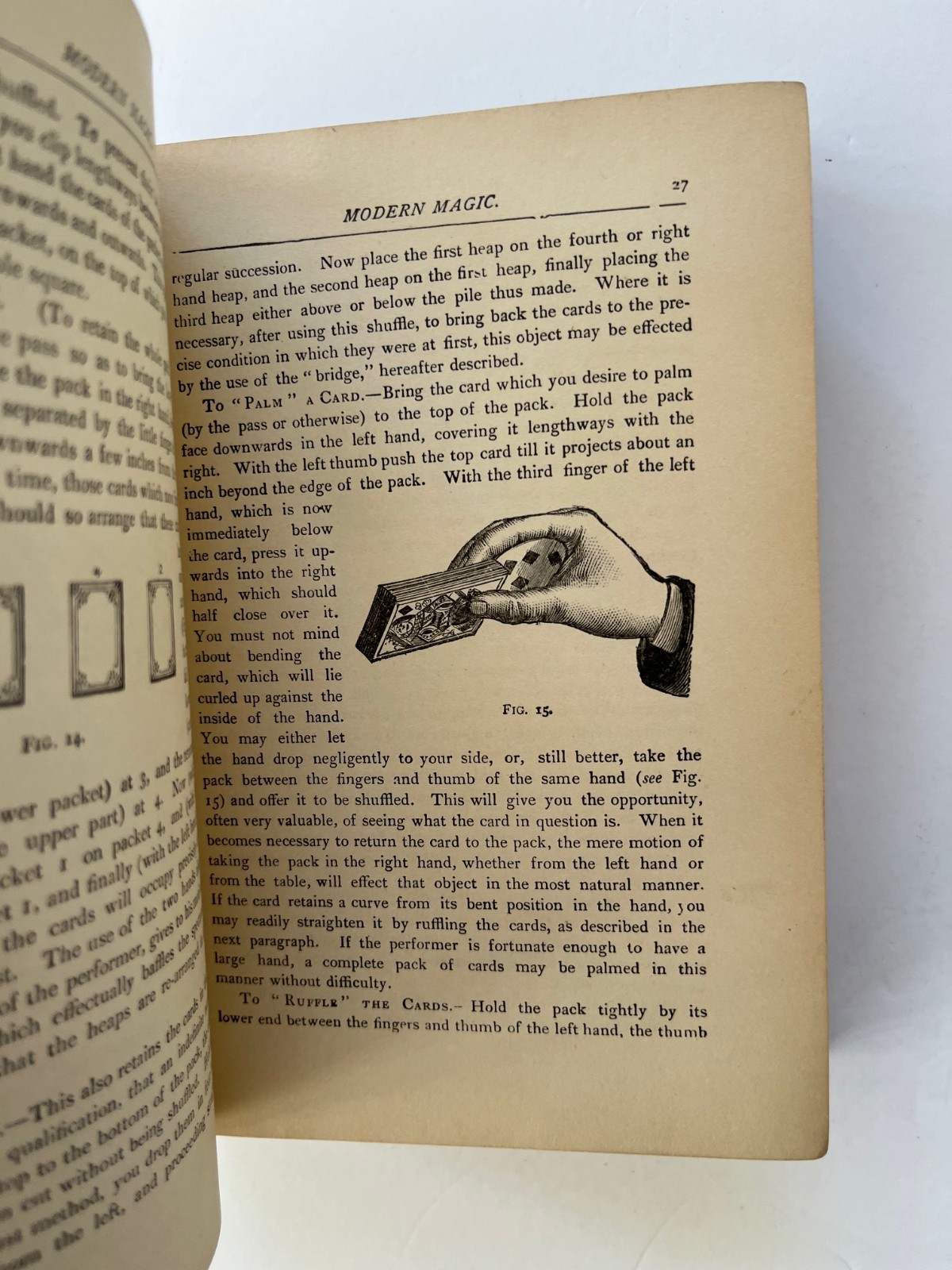 1900’s MODERN MAGIC ~ Professor Hoffmann Art Of Conjuring Antique book
