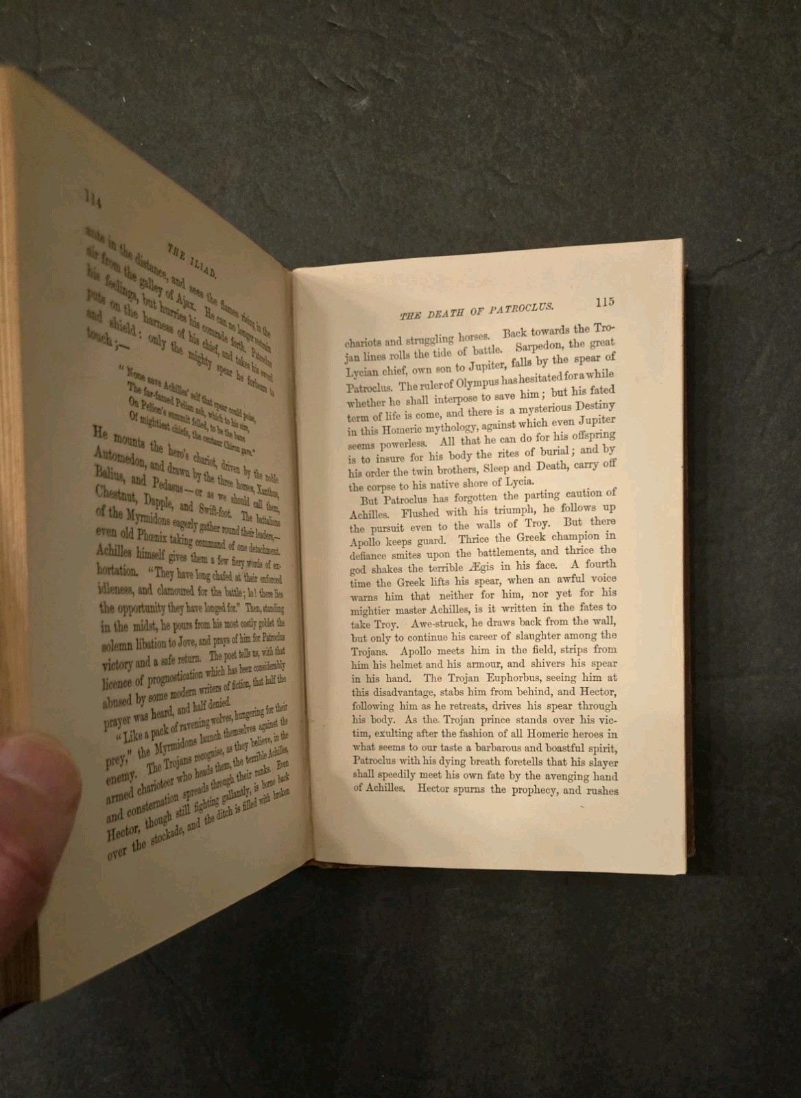 Homer The Iliad by Rev. W. Lucas Collins 1871 Book Novel Ancient Classics