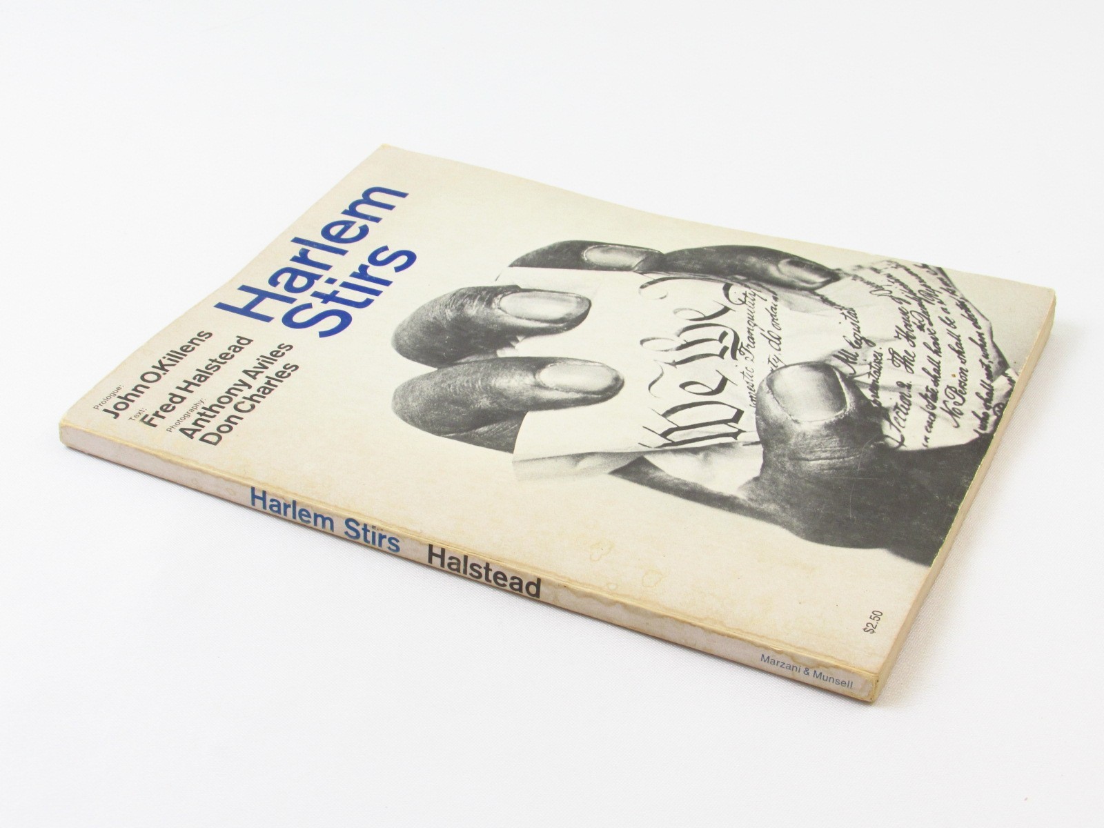 Harlem Stirs Killens Halstead 1966 1st Edition PB