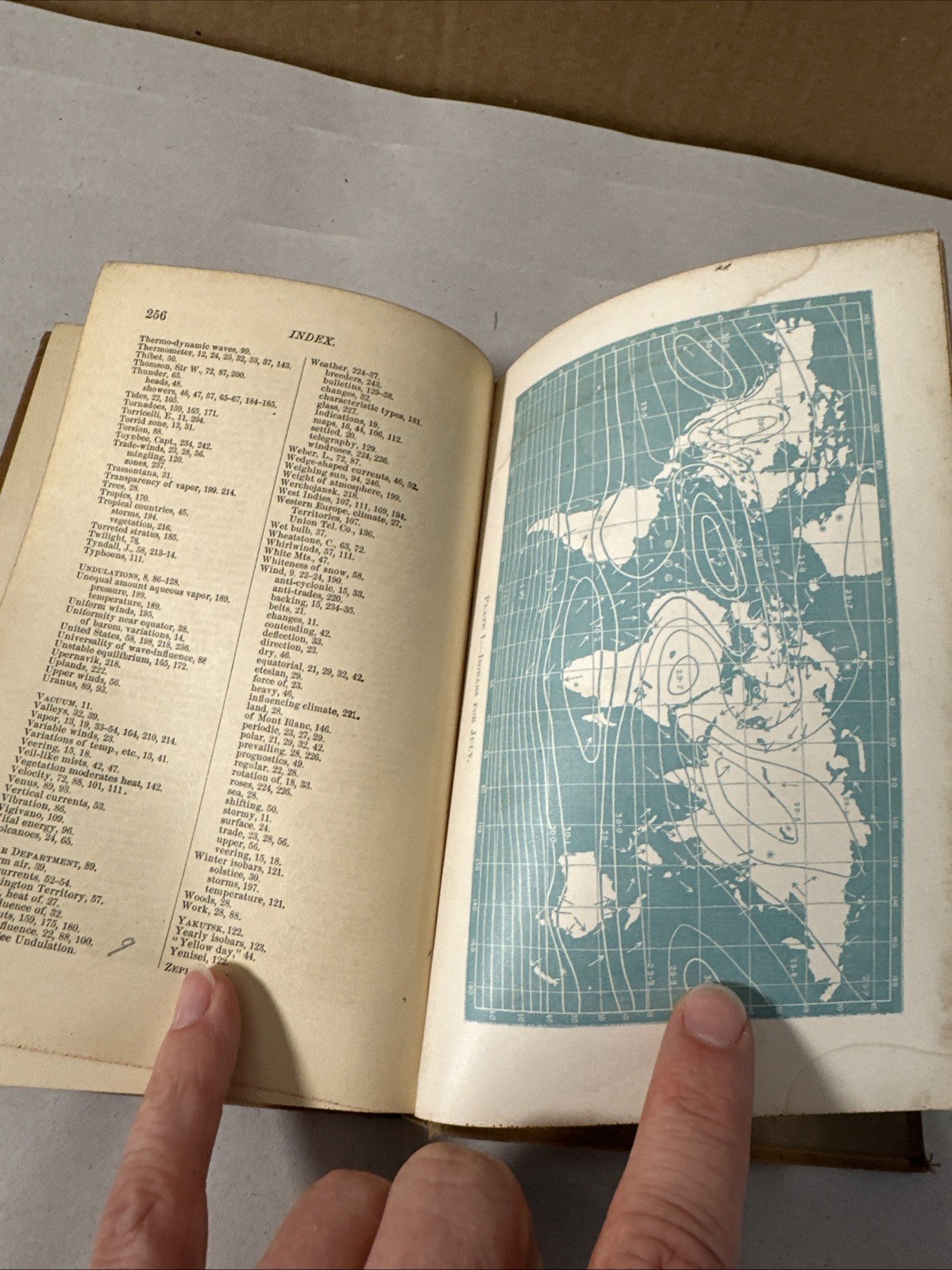 Elements of Meteorology by Pliny Chase 1884 Part II Rare Book First Edition