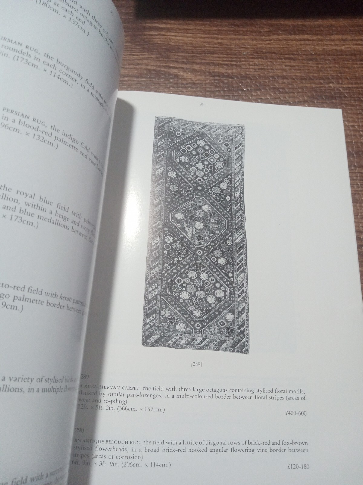 CHRISTIE’S LONDON – FINE ENGLISH FURNITURE & CARPETS THURSDAY 31 JANUARY 1985