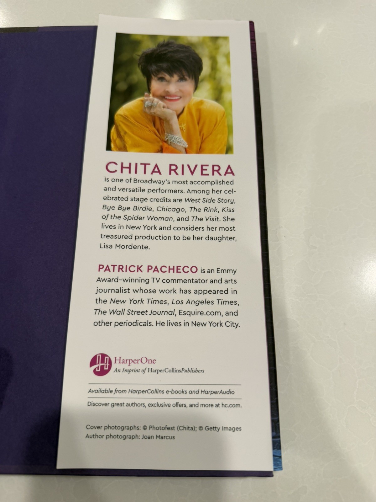 CHITA RIVERA SIGNED – CHITA – A MEMOIR Limited First Hardcover Edition BROADWAY