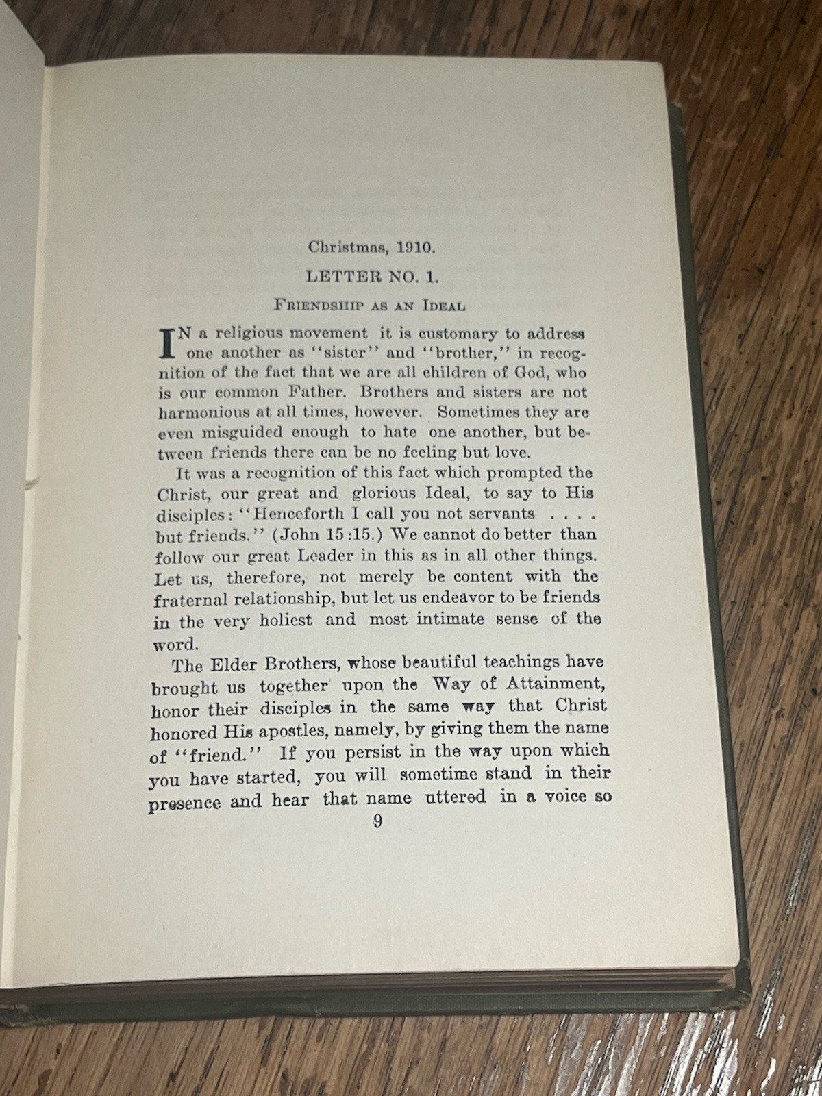 1925 1st Ed – Letters To Students -Max Heindel Rosicrucian Fellowship Assc Copy!