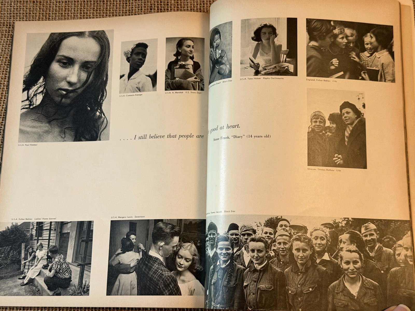 The Family of Man 1st edition 1955 Museum Of Modern Art Book
