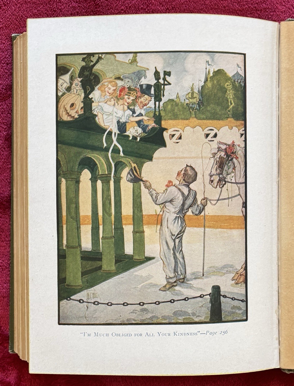 DOROTHY and the WIZARD in OZ by L. FRANK BAUM – 1920 2nd EDITION