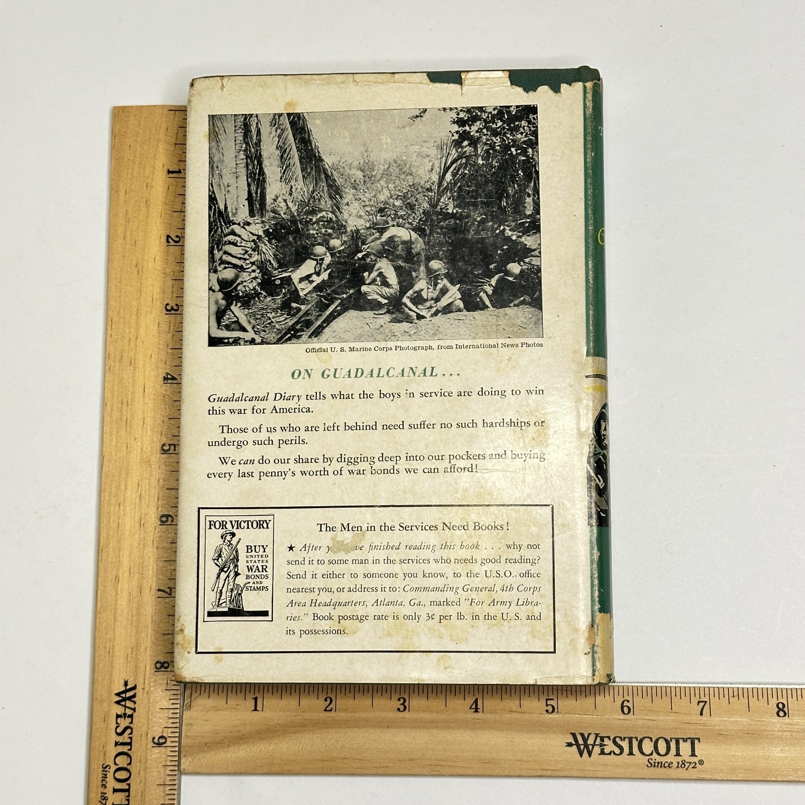 World War II Pacific History “Guadalcanal Diary” R. Tregaskis (1943, Hardcover)