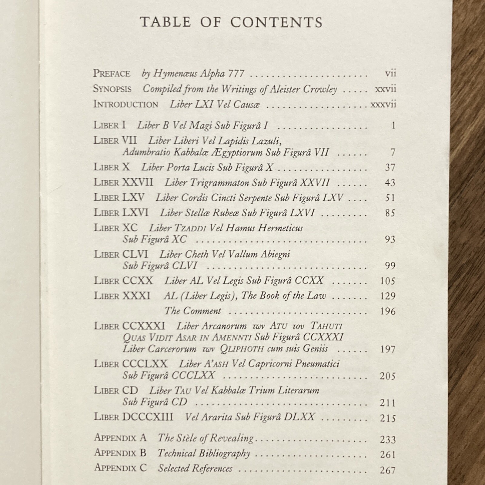 Equinox vol. 3 #9: Holy Books of Thelema – Aleister Crowley (Samuel Weiser 1988)