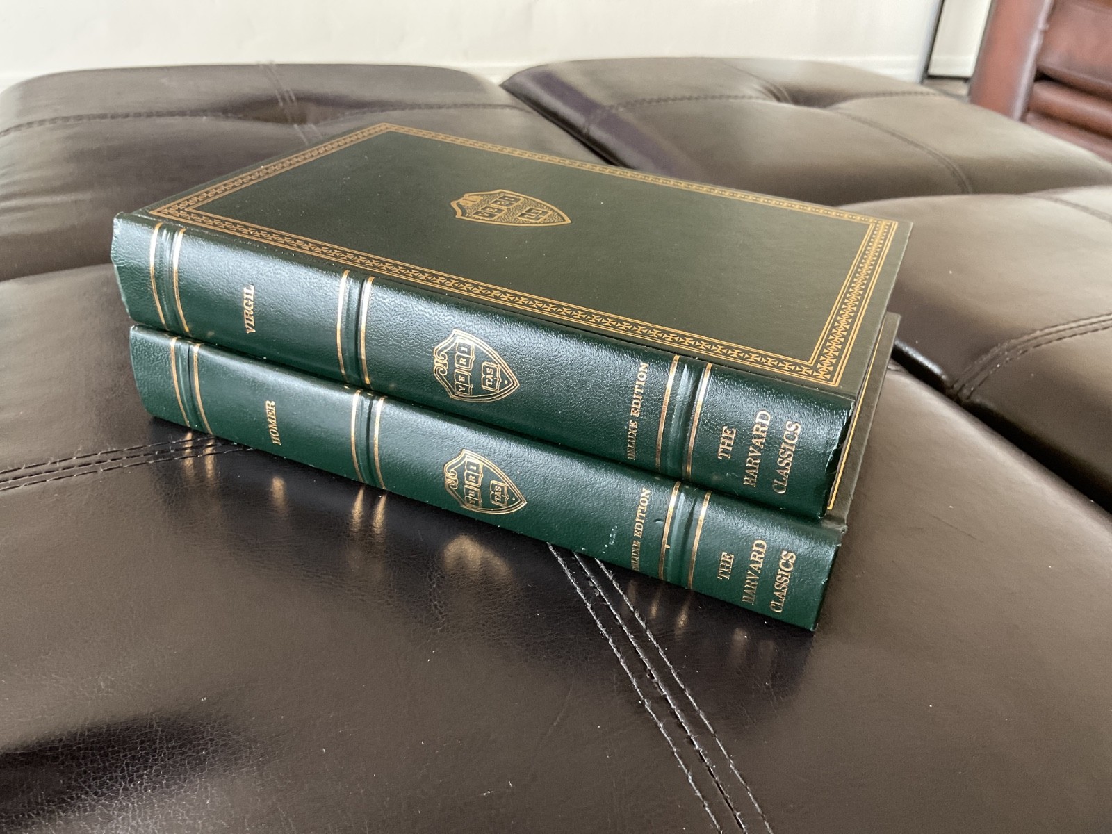 Virgil & Homer The Harvard Classics Deluxe/ Registered Edition 2 books NEW