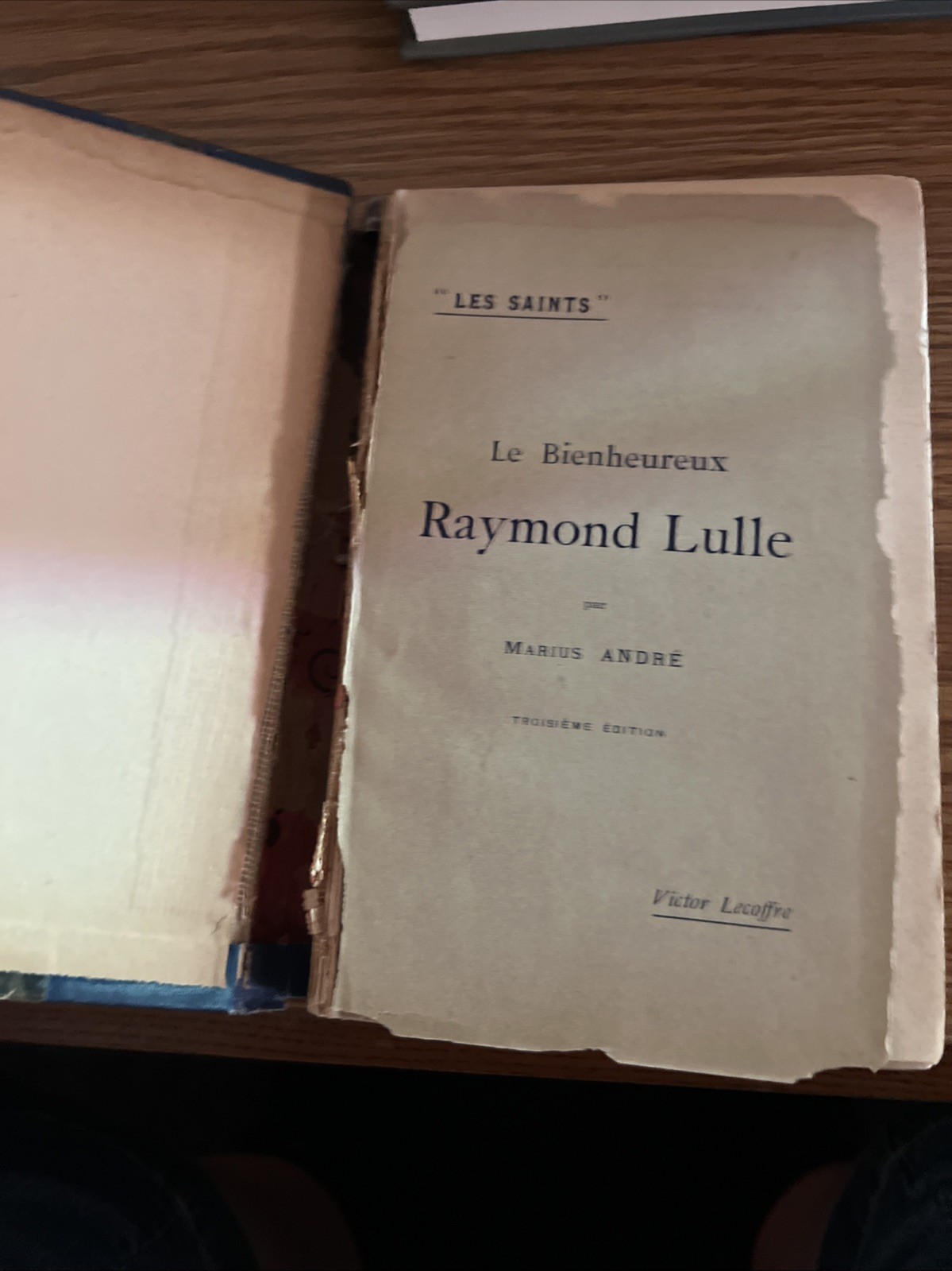 Le Bienheureux Raymond Lulle (1232-1315) “Les Saints” Marius Andre 1900 Acceptab