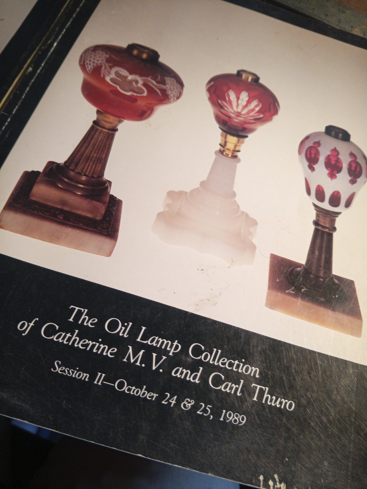 Oil Lamps Catherine M V Thuro Collectibles Oct 1989 Session 1 And 2