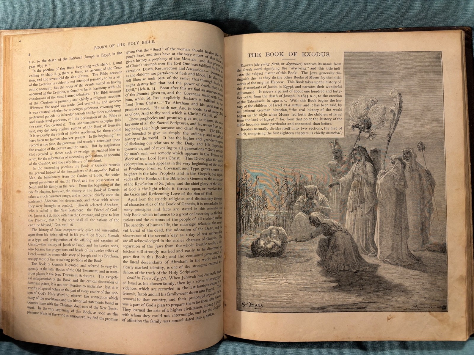 Pictorial Family Bible Salesman Sample 1874. Rare, intact, lovely, interesting