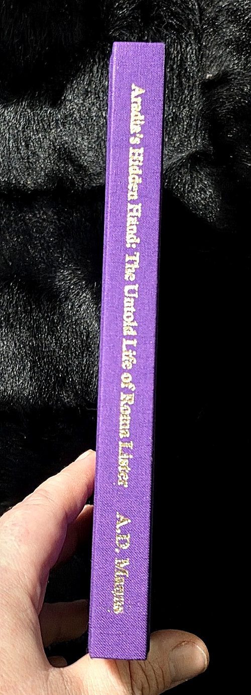 Aradia’s Hidden Hand: The Untold Life of Roma Lister ~A.D. Manns~ Hexen Press