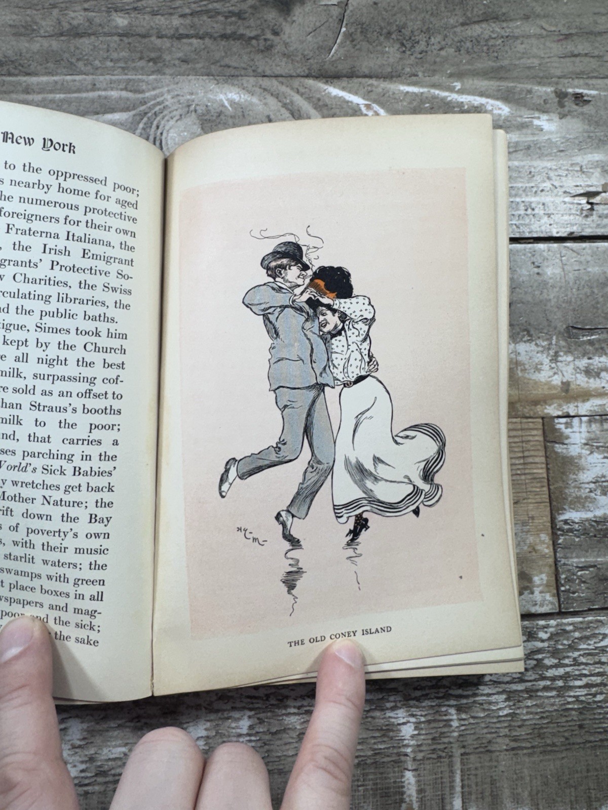 1904 Antique American History “The Real New York” Hughes, Illustrated