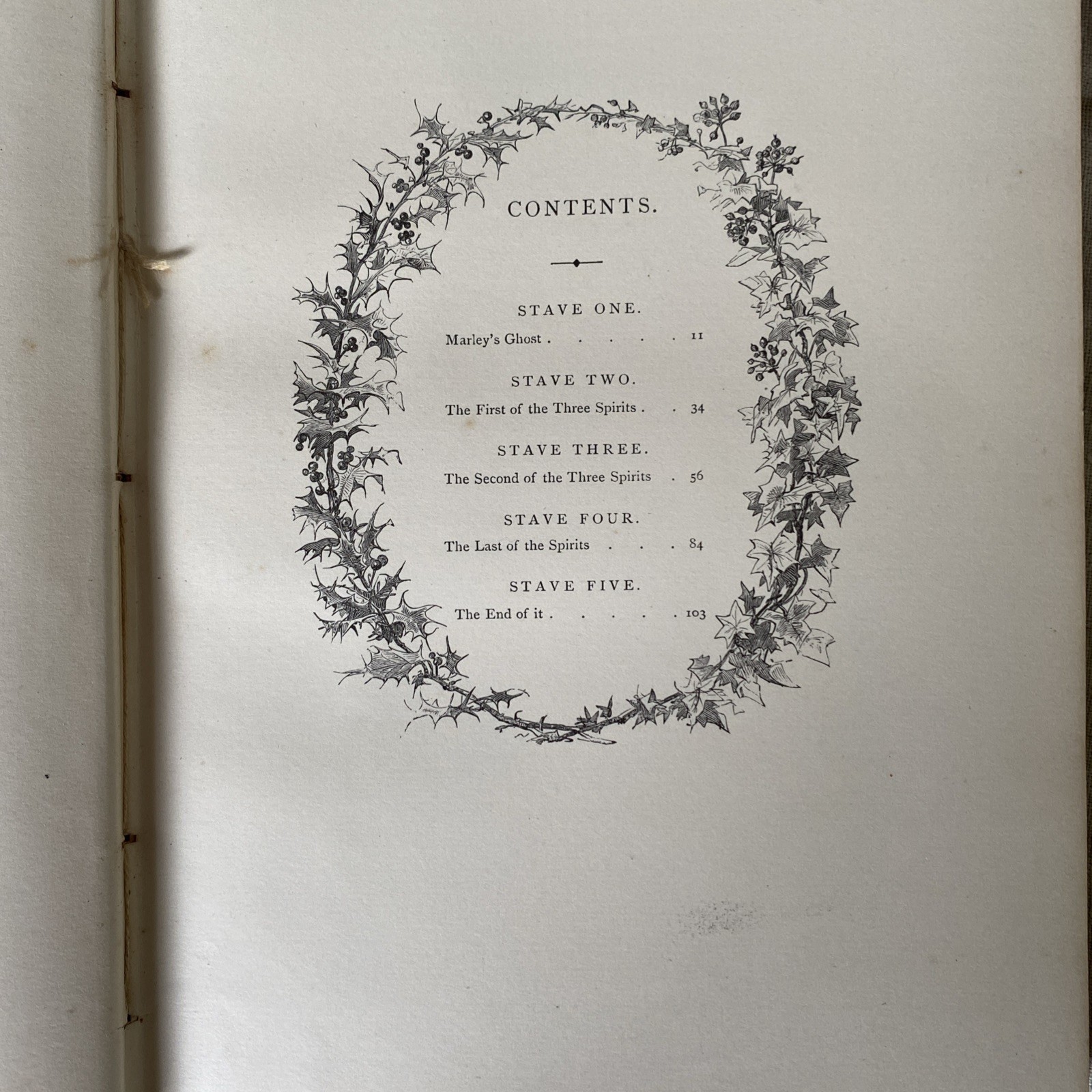 Charles Dickens Illus. Cloth Bound A Christmas Carol 1869 Ticknor & Field Boston