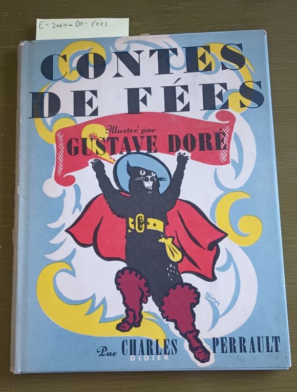 1945 French Fairy Tales: Contes des Fées; Dore Illustrations, Perrault HC/DJ
