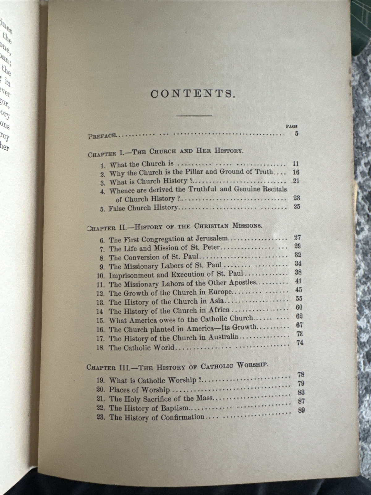 1881 Christ in His Church – A History of the Catholic Church – Benziger Bros.