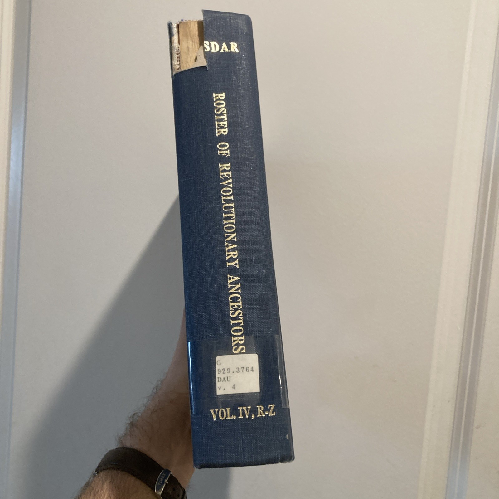 Texas Society Daughters American Revolution Roster Genealogy Book Iv 1976