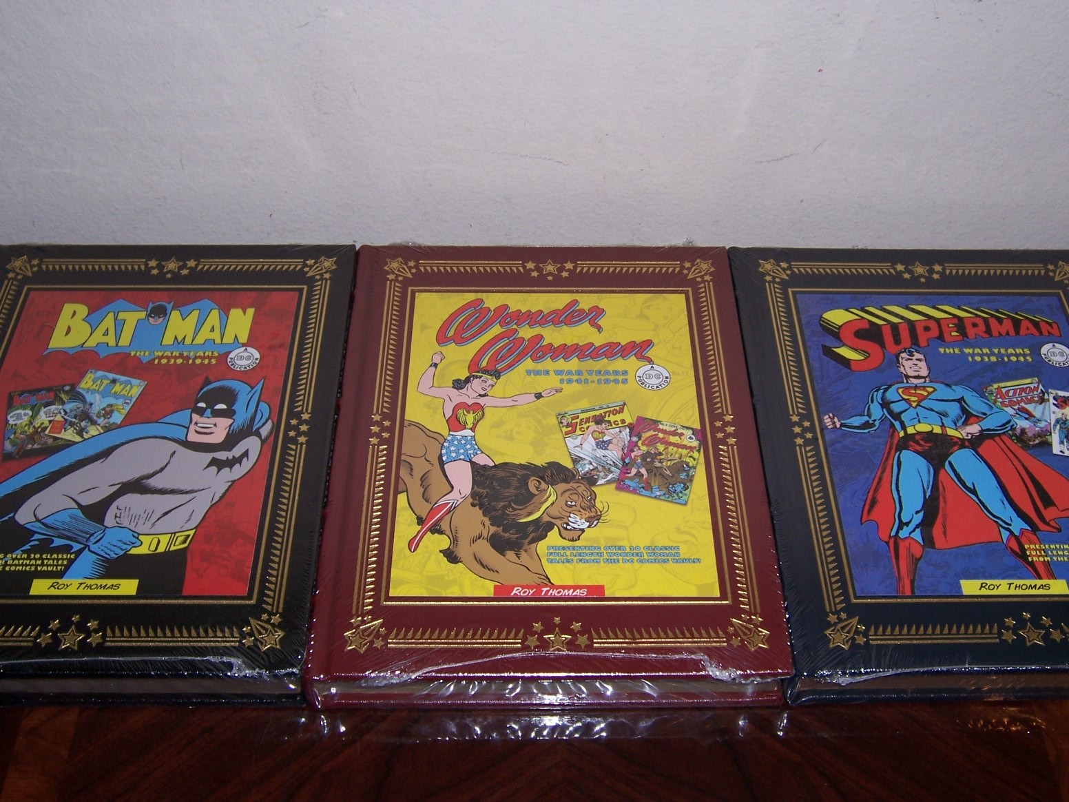 Easton Press SUPERHEROES: THE WAR YEARS 3 vols Superman, Batman, Wonder Woman
