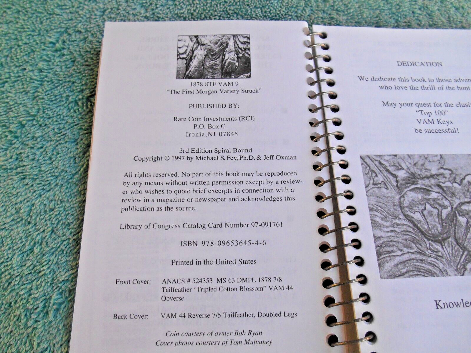 The Top 100 Morgan Dollar Varieties: The VAM Keys by Michael S. Fey
