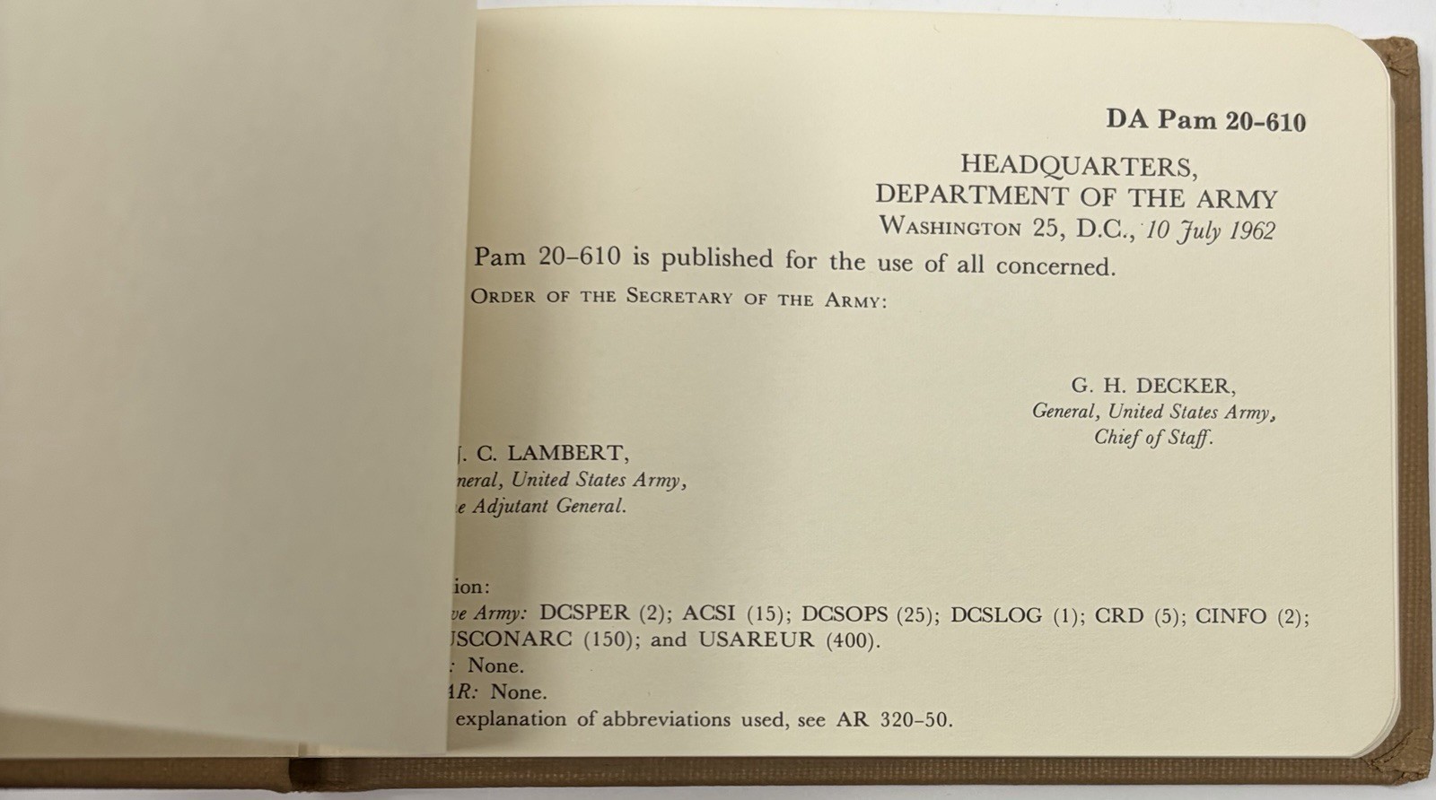 Romanian Phrase Book Department of Army Pamphlet 1962 Hardcover Vintage Military