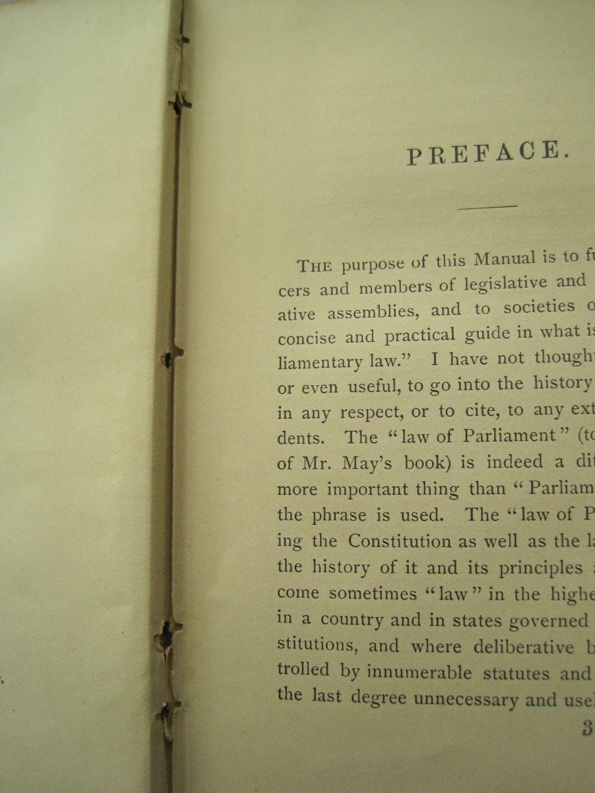 Warringtons Manual 1875 Vintage