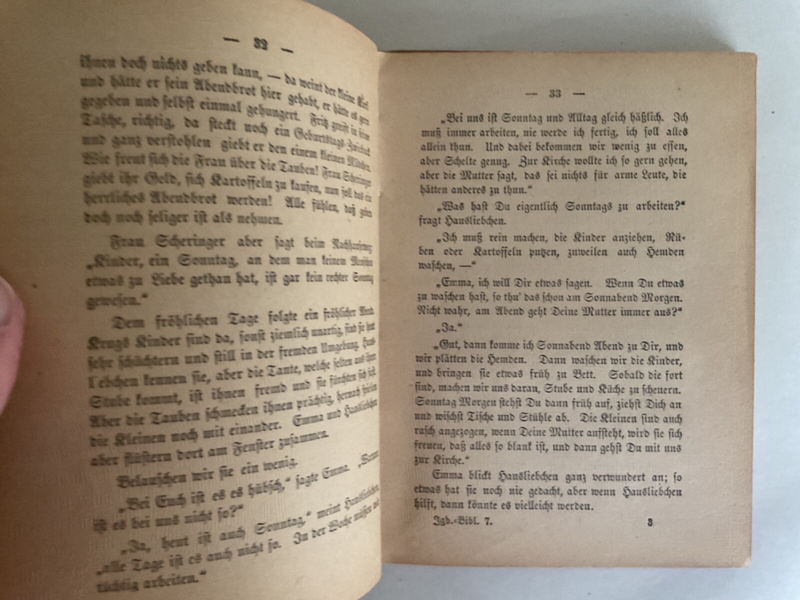 1887 Germania Jugendbibliothek High German Script Children’s Bible