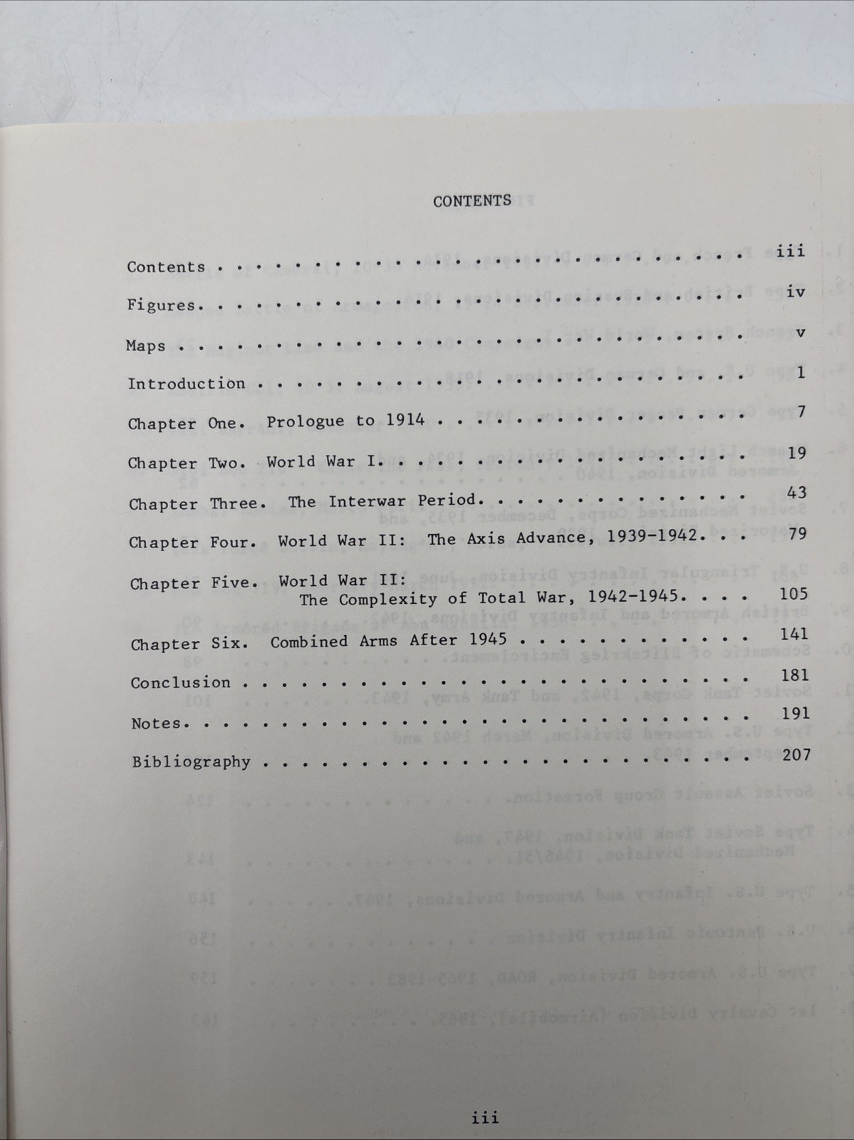 Toward Combined Arms Warfare By Captain Jonathan M. House August 1984
