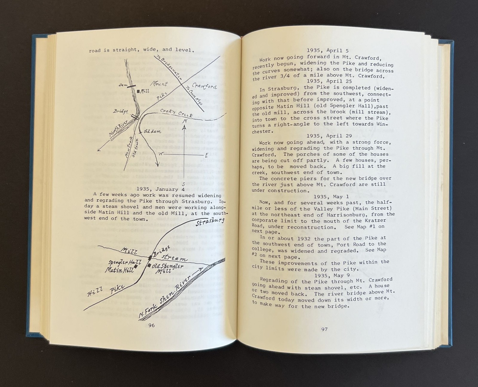 John W Wayland / Valley Turnpike Winchester to Staunton and other Roads 1st 1967
