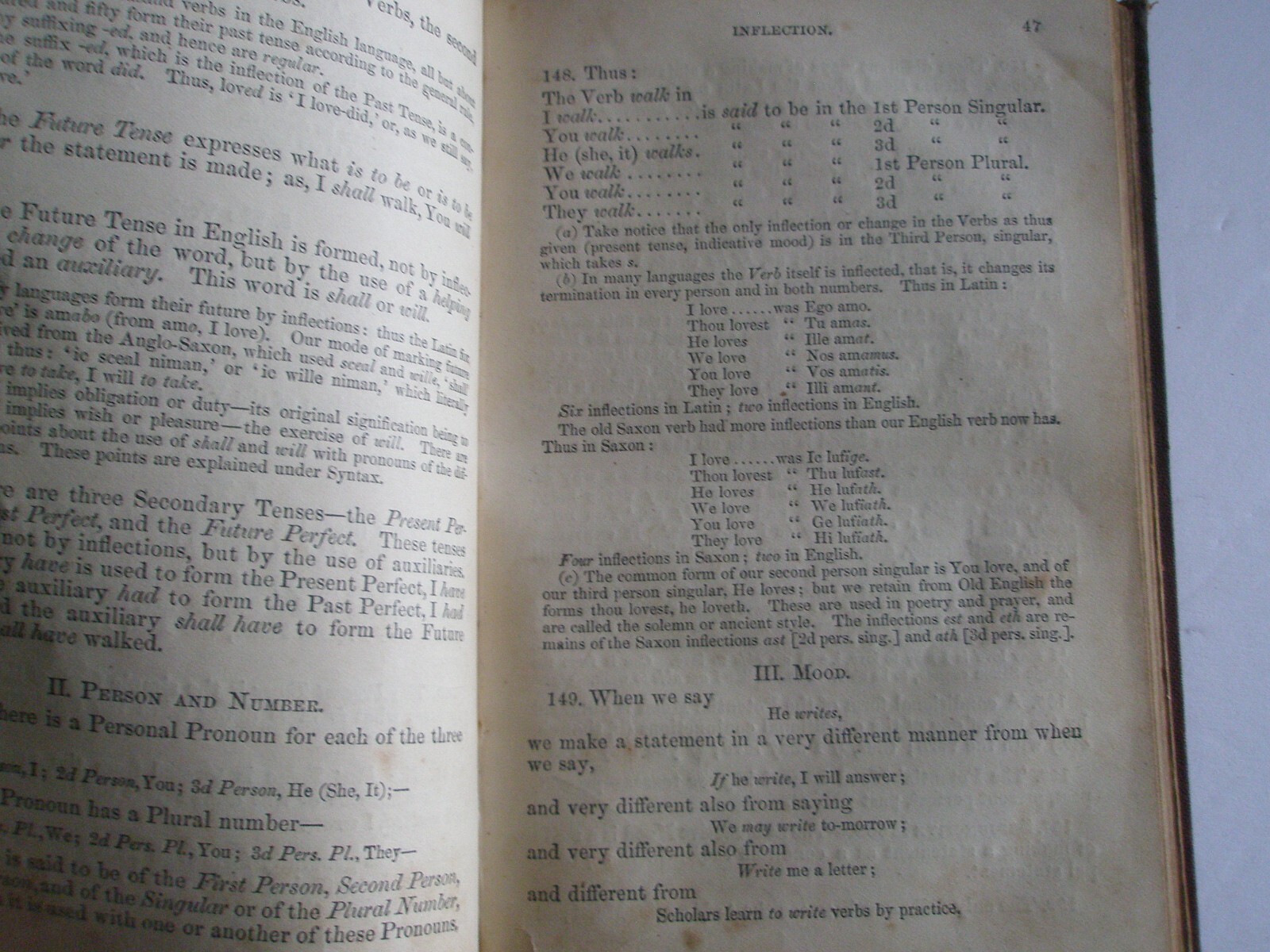 1887 Harper’s Language Series Swinton’s Progressive English Grammar BC
