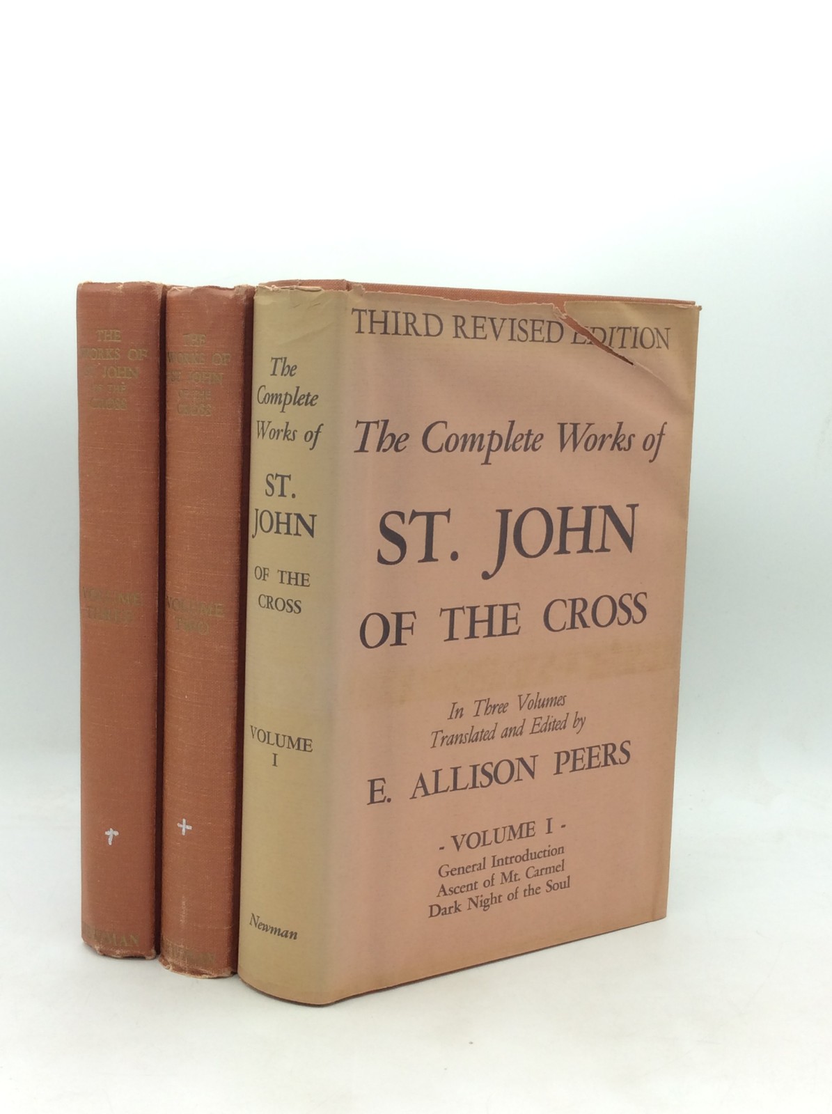 THE COMPLETE WORKS OF SAINT JOHN OF THE CROSS (3v) – 1957 – E. Allsion Peers