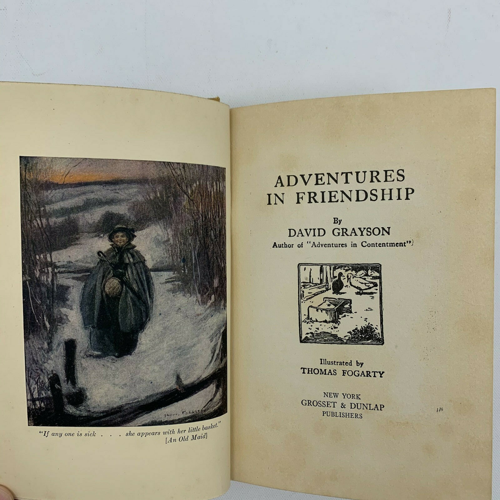 Adventures in Friendship by David Grayson 1910