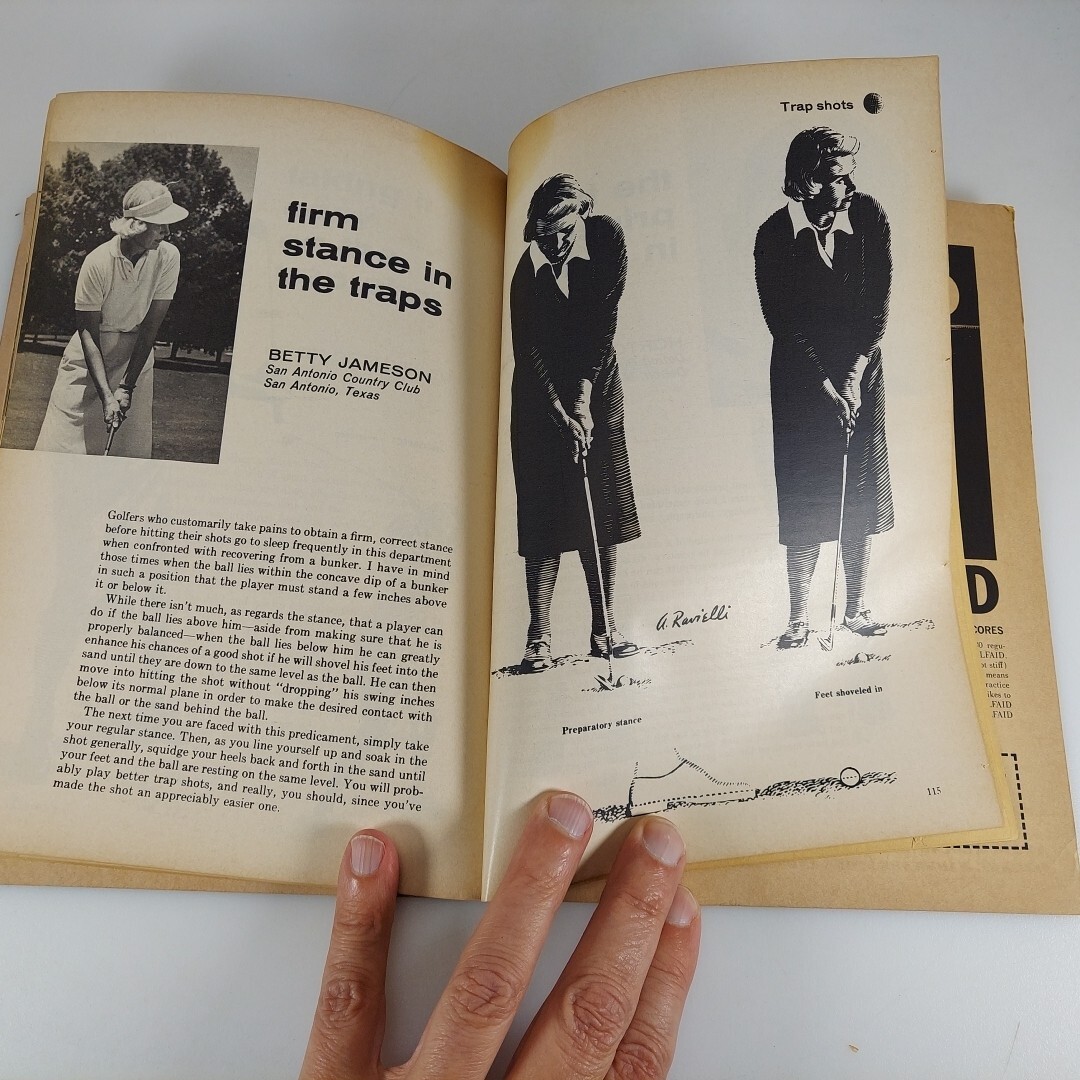 Sports Illustrated Golf Tips from the Top Professionals Fawcett How To 480, 1961