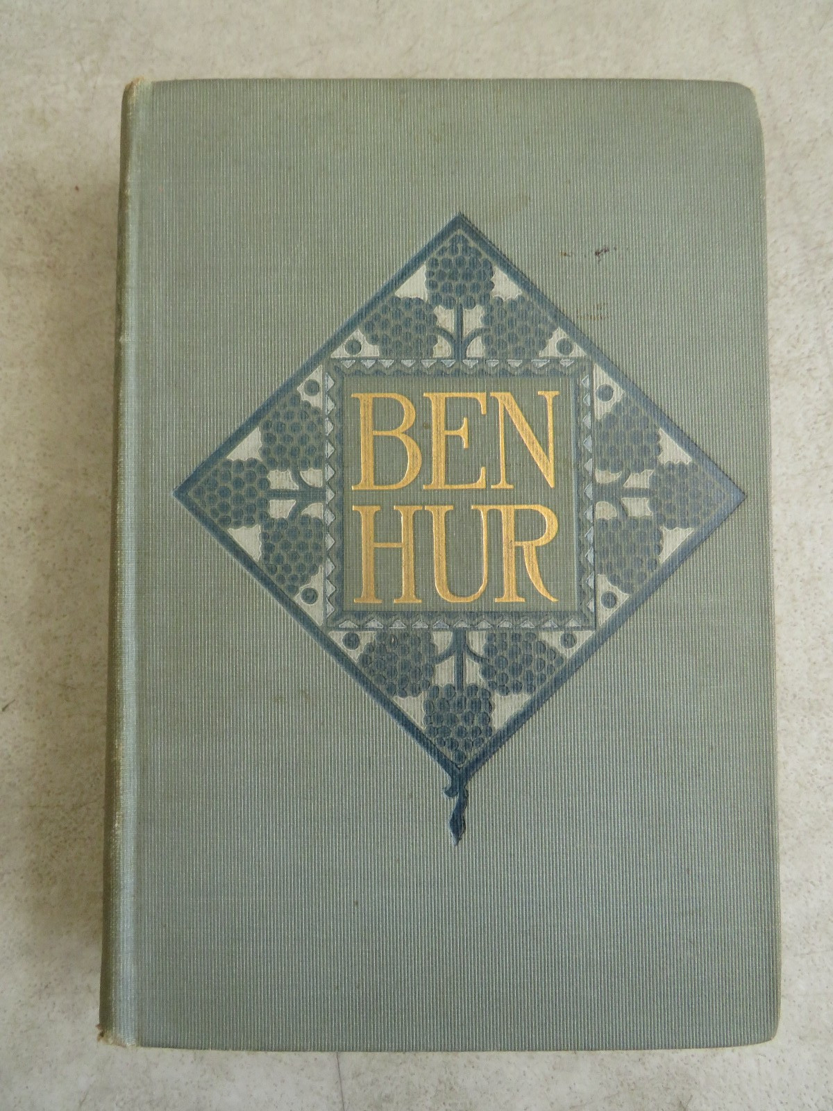 1880 Ben Hur Wallace Harpers Vintage Hardcover Book