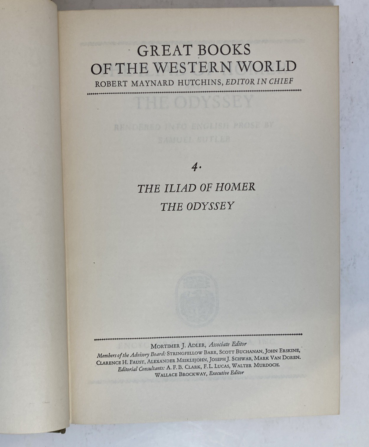 Great Books of the Western World 16 Volumes Lot 1948 – Homer Shakespeare Dante