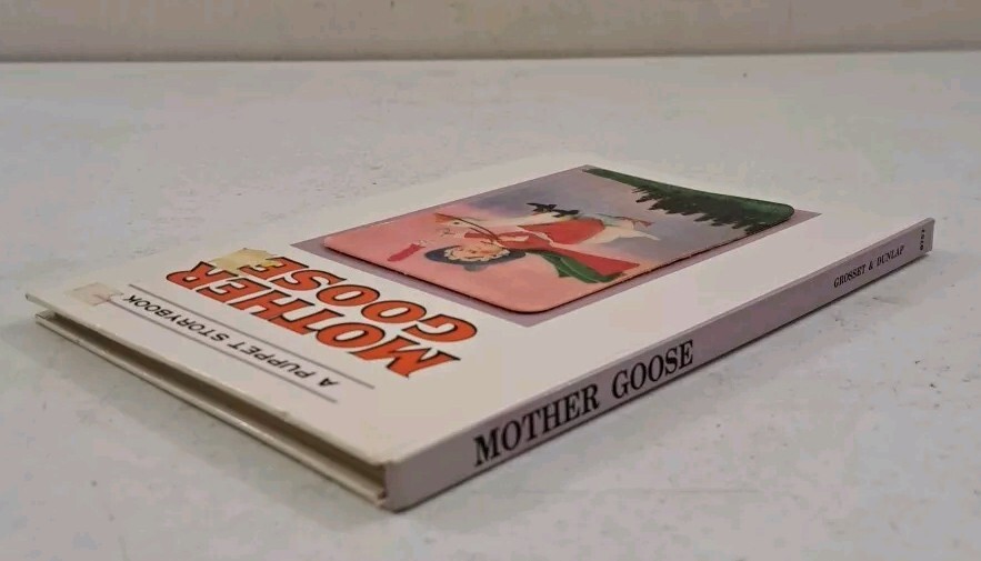 Vintage 1969 Children’s Book-Mother Goose, A Puppet Story Book