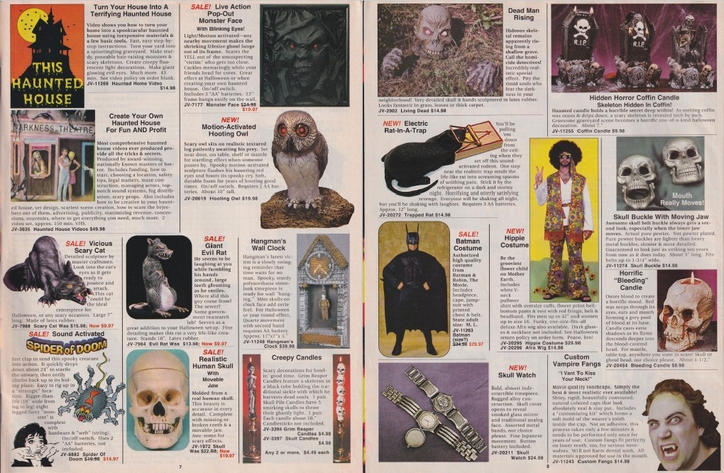 8 old Johnson Smith Co. Curios Gags Jokes Toys Gifts Fun Novelty Catalogs on DVD